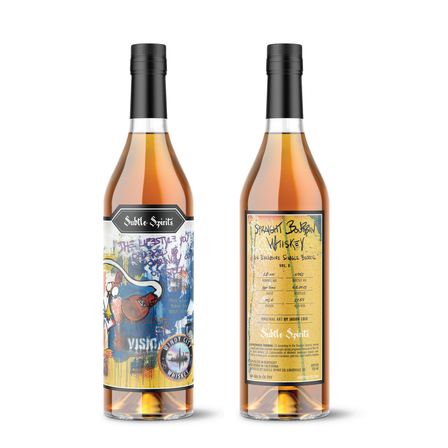 Vol. 5 Private Barrel Bourbon #LB-111 'Windy City Whiskey'